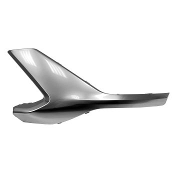 Bumper Cover Molding Front Left Chrome for Hyundai Santa Fe Limited Preferred Calligraphy Ultimate Calligraphy SEL Hybrid Limited Hybrid SEL Premium Hybrid Blue 2021-2023