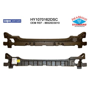 Bumper Impact Absorber Front CAPA for Hyundai Tucson 2016-2018