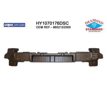 Bumper Impact Absorber Front CAPA for Hyundai Santa Fe 2019-2020