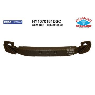 Bumper Impact Absorber Front USA Built CAPA for Hyundai Elantra Sedan 2019-2020