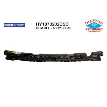 Bumper Impact Absorber Front CAPA for Hyundai Palisade Calligraphy Ultimate Calligraphy Calligraphy Night Edition 2023-2024