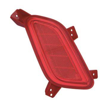 Bumper Reflector Rear Left CAPA for Hyundai Veloster 2012-2017