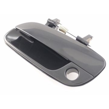 Exterior Door Handle Front Left Smooth Black for Hyundai Elantra 2001-2006