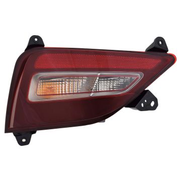 Back Up Light Assembly Left On Bumper CAPA for Hyundai Santa Fe 2019-2020