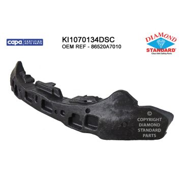Bumper Impact Absorber Front CAPA for Kia Forte 2014-2016