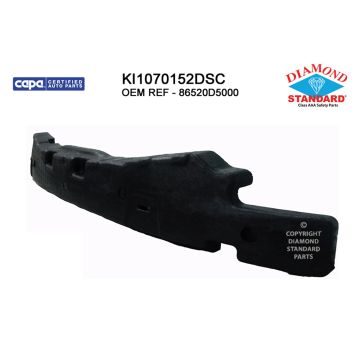 Bumper Impact Absorber Front Standard Type CAPA for Kia Optima LX EX LX 1.6T 2016-2018