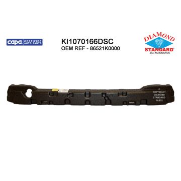 Bumper Impact Absorber Front CAPA for Kia Soul 2020-2022