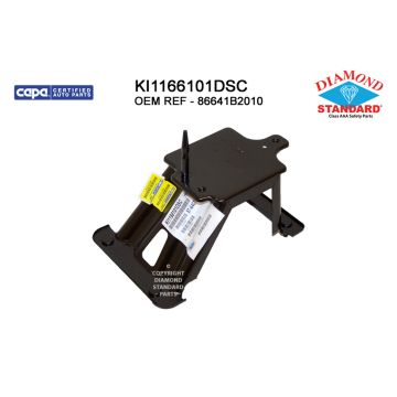 Bumper Bracket Rear Left CAPA for Kia Soul 2014-2016