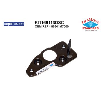 Bumper Bracket Rear Left CAPA for Kia Forte 2019-2021