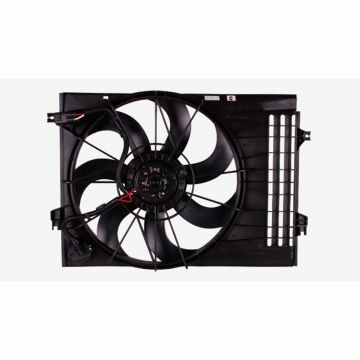 Engine Cooling Fan Assembly Includes Motor/Blade/Shroudne Motor & Fan Assembly for Hyundai Tucson Kia Sportage