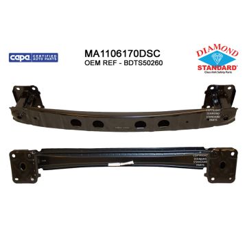 Bumper Cover Reinforcement Rear Japan Built CAPA for Mazda 3 CX-30