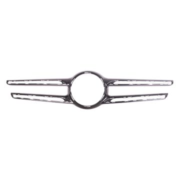 Grille Molding W166/X166 w/o Surround View w/Night Pkg Black for Mercedes-Benz GLE300d GLE350 GLE400 GLE550 GLE550e