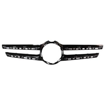 Grille Molding S213 w/o Luxury Pkg w/Front View Camera w/Night Pkg for Mercedes-Benz E400 E450