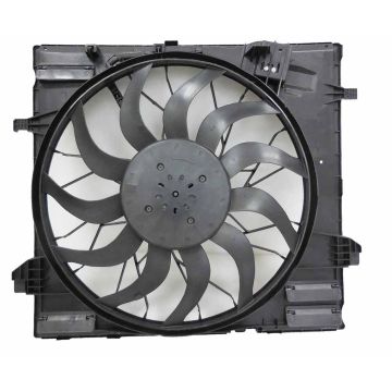 Engine Cooling Fan Assembly W166/C292/X166 BLUETEC w/Towing Hitch w/Trailer Hitch w/Off Road Pkg for Mercedes-Benz GL63 AMG GLE300d GLE350 GLE400 GLE43 AMG GLE450 AMG GLE550 GLE550e GLE63 AMG GLS450 GLS550 GLS63 AMG ML250 ML350 ML400 ML550 ML63 AMG
