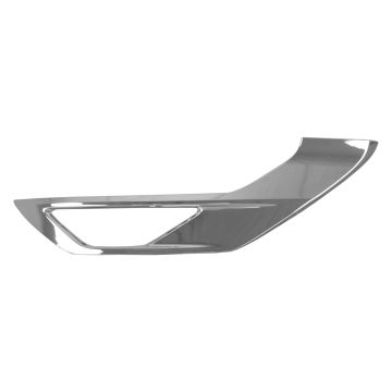 Bumper Insert Front Right Fog Lamp Bezel w/Fog Lamps Chrome CAPA for Mitsubishi Outlander SE SEL 2022-2024