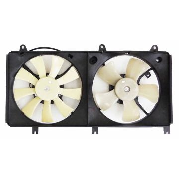 Engine Cooling Fan Assembly Motor/Blade/Shroud Assembly for Mitsubishi Eclipse Spyder GS Spyder GS Sport Spyder SE 2007-2012