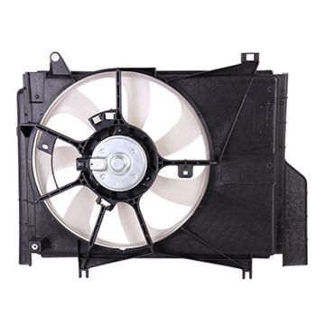 Engine Cooling Fan Assembly Motor/Blade/Shroud Assy for Mitsubishi Mirage 2014-2022