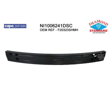 Bumper Cover Reinforcement Front CAPA for Nissan Sentra 2013-2019