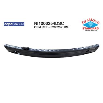 Bumper Cover Reinforcement Front w/Intelligent Cruise Control CAPA for Nissan Sentra 2016-2019