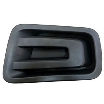 Bumper Insert Front Left Fog Lamp Opening Cover w/o Fog Lamps Textured Black for Nissan TITAN TITAN XD