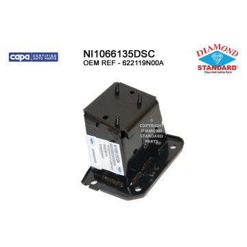 Bumper Bracket Front Left CAPA for Nissan Maxima 2009-2014