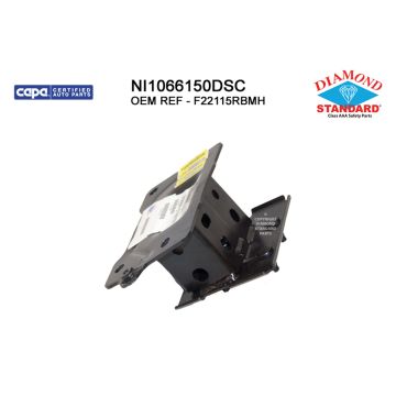 Bumper Bracket Front Left CAPA for Nissan Kicks 2018-2020