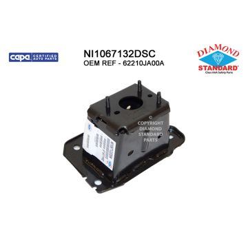 Bumper Bracket Front Right CAPA for Nissan Altima 2007-2012