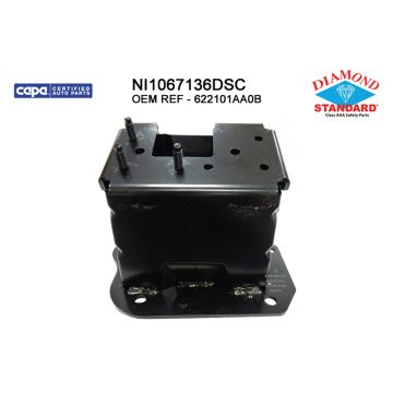 Bumper Bracket Front Right CAPA for Nissan Murano 2009-2014