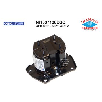 Bumper Bracket Front Right CAPA for Nissan Altima Sedan 2013-2018