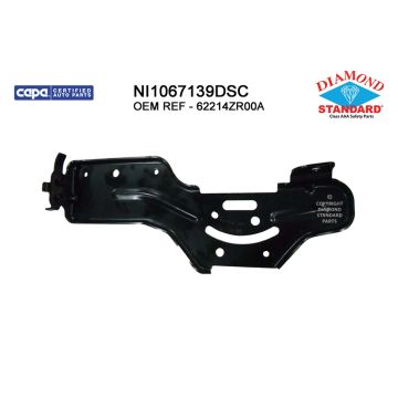 Bumper Bracket Front Right Steel Bumper CAPA for Nissan TITAN PRO-4X LE SE 2008-2015