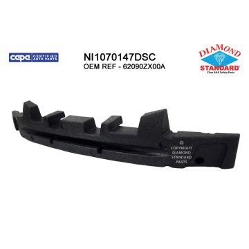Bumper Impact Absorber Front CAPA for Nissan Altima 2010-2012