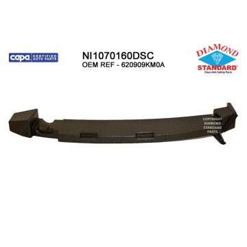 Bumper Impact Absorber Front CAPA for Nissan Versa Sedan 2015-2019