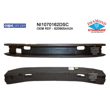 Bumper Impact Absorber Front CAPA for Nissan Murano 2015-2018
