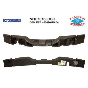 Bumper Impact Absorber Front CAPA for Nissan Maxima 2016-2018