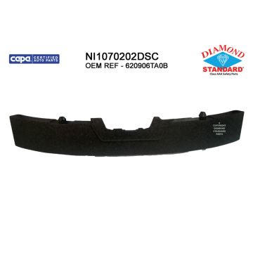 Bumper Impact Absorber Front Upper Impact Absorber CAPA for Nissan Pathfinder 2022-2024