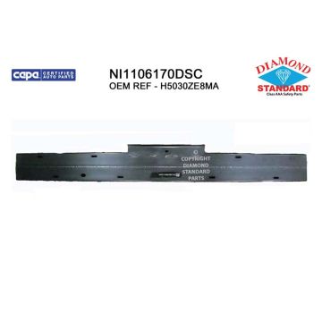 Bumper Cover Reinforcement Rear CAPA for Nissan Sentra 2009-2012