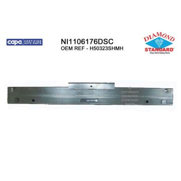Bumper Cover Reinforcement Rear CAPA for Nissan Sentra 2013-2019