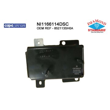 Bumper Bracket Rear Left CAPA for Nissan Sentra 2013-2019