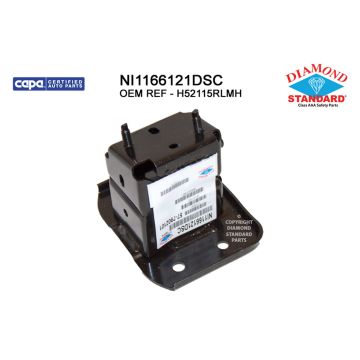 Bumper Bracket Rear Left CAPA for Nissan Kicks Versa