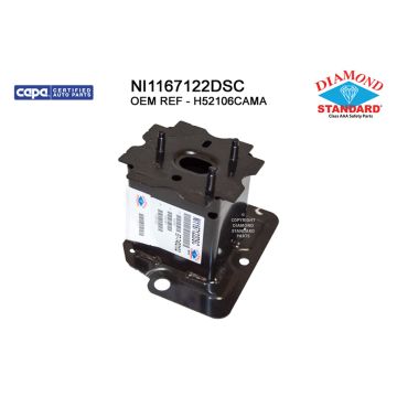 Bumper Bracket Rear Right CAPA for Nissan Altima 2019-2023