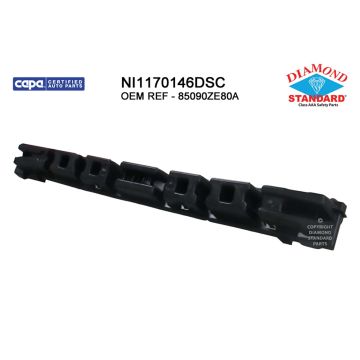 Bumper Impact Absorber Rear CAPA for Nissan Sentra 2007-2012