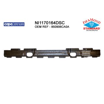Bumper Impact Absorber Rear CAPA for Nissan Altima 2019-2023