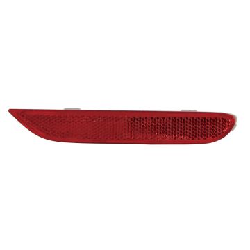 Bumper Reflector Rear Left CAPA for INFINITI JX35 Q50 Q70 Q70L QX30 QX56 QX60 QX80 Nissan Altima LEAF Pathfinder Qashqai Rogue Rogue Sport Sentra