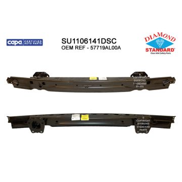 Bumper Cover Reinforcement Rear CAPA for Subaru Legacy 2015-2019