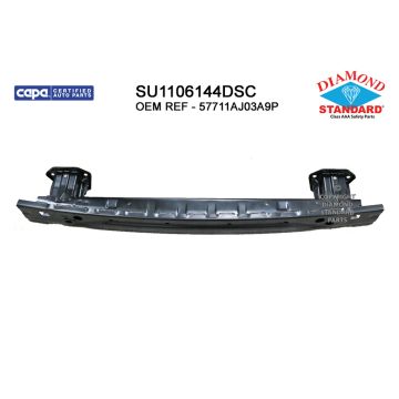 Bumper Cover Reinforcement Rear CAPA for Subaru Outback 2010-2019