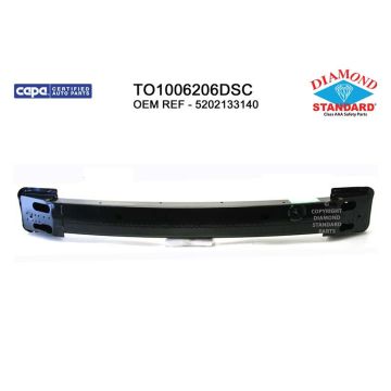 Bumper Cover Reinforcement Front Japan Built CAPA for Toyota Camry 2007-2011