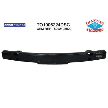 Bumper Cover Reinforcement Front CAPA for Toyota Sienna 2011-2014