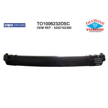 Bumper Cover Reinforcement Front CAPA for Toyota Corolla 2014-2016