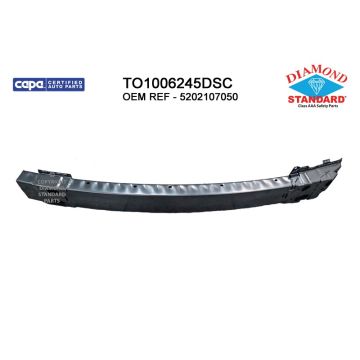 Bumper Cover Reinforcement Front CAPA for Toyota Avalon 2016-2018
