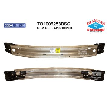 Bumper Cover Reinforcement Front To 8-20 CAPA for Toyota Avalon Camry